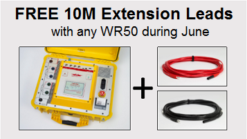 FREE 10M Extension Cable Set with WR50